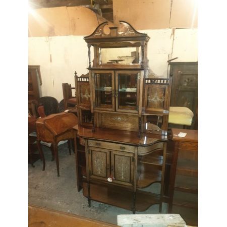 spätviktorianischer Beistelltisch aus Palisander