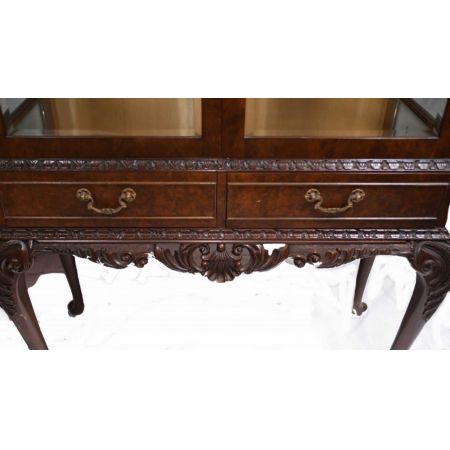 Viktorianische Bücherregale aus Nussbaum