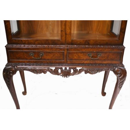 Viktorianische Bücherregale aus Nussbaum