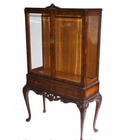 Viktorianische Bücherregale aus Nussbaum