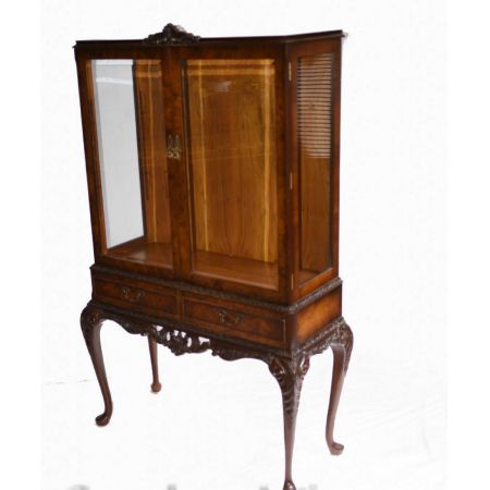 Viktorianische Bücherregale aus Nussbaum