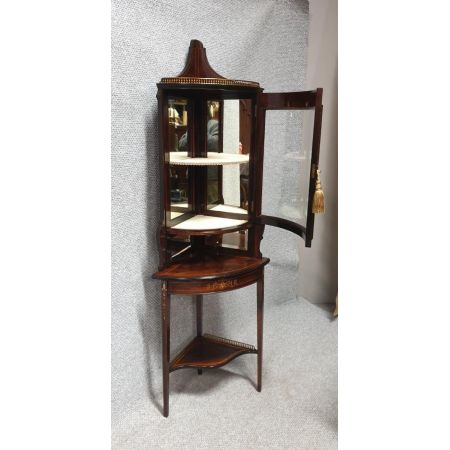 hochwertige Vitrine aus Palisander