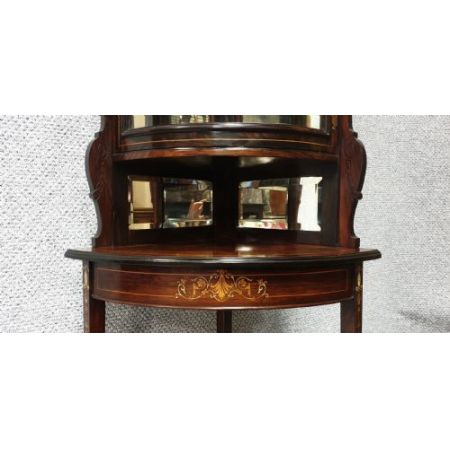 hochwertige Vitrine aus Palisander