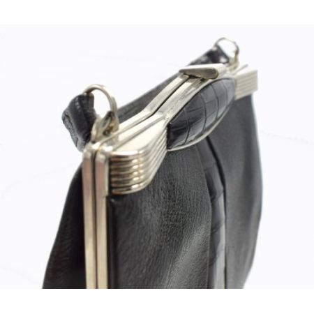 Original 1930er Vintage Art Deco & Chrom Damentasche