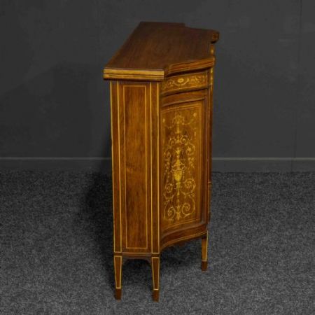 viktorianischer Beistellschrank aus Palisander