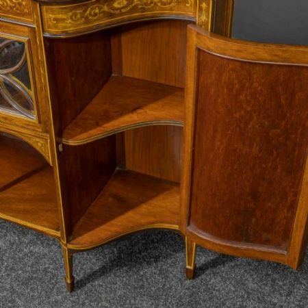 viktorianischer Beistellschrank aus Palisander