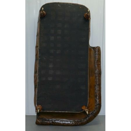 Howard & Son's Chesterfield Chaise Longue antik viktorianisch