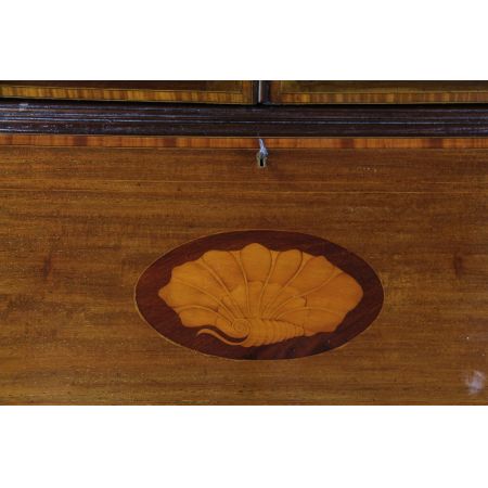 Aufsatzsekretär/ Bureau/ Bookcase aus Mahagoni im Edwardian Stil