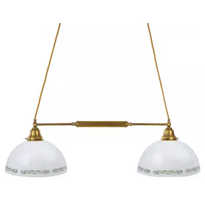 Deckenleuchte im Jugendstil gold 55 cm
