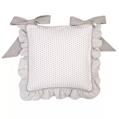 Clayre & Eef Stuhlkissen 40x40 ruche Dotted
