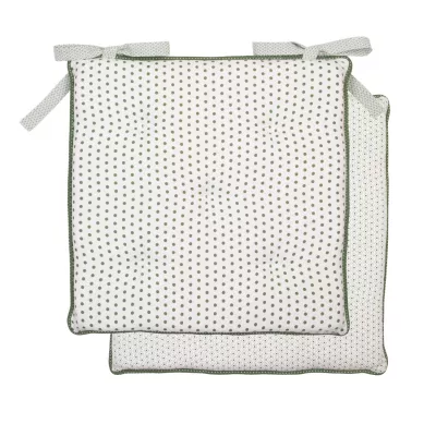 Clayre & Eef Stuhlkissen 40x40 met foam Dotted
