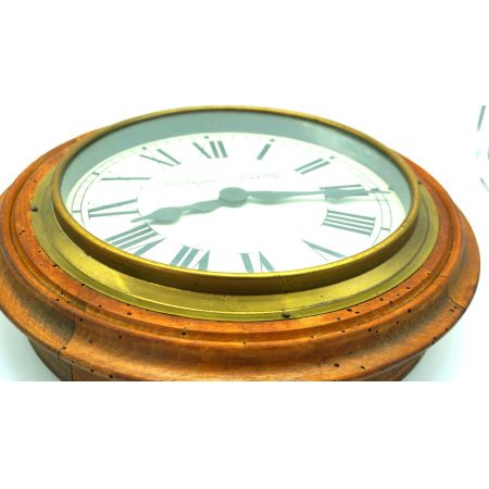 Wanduhr Vintage Look Holz Frankreich 