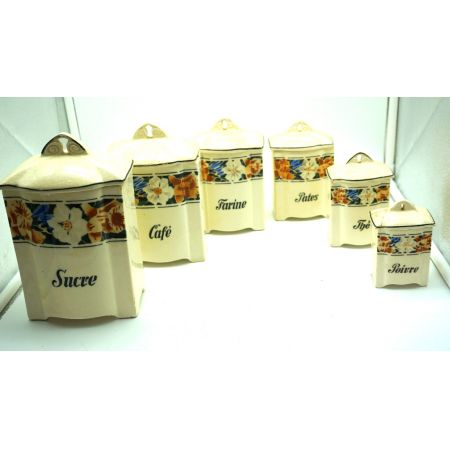 Küchendosen France Original Vorratsdosen Vintage 