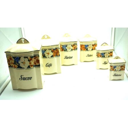 Küchendosen France Original Vorratsdosen Vintage 