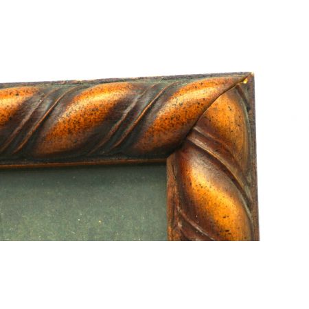 Holzrahmen   cable stitch  Vintage 