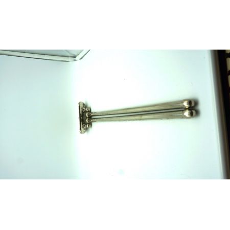 Art Deco Handtuchalten Wandhalterung Vintage Crome 