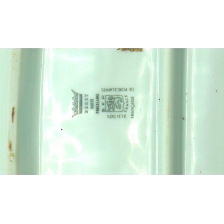 Komplettes Fischservice aus Frankreich Porcelan 13 Teile, Berry Haute Porcelaine