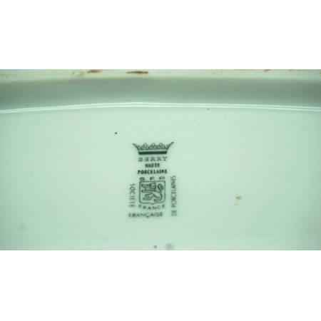 Komplettes Fischservice aus Frankreich Porcelan 13 Teile, Berry Haute Porcelaine