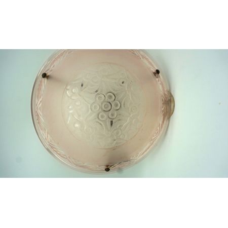 Schöne deckenleuchte aus frankreich Le Verre Francaise