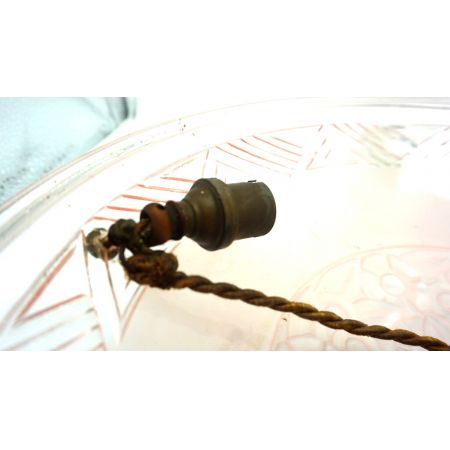 Schöne deckenleuchte aus frankreich Le Verre Francaise