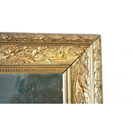 Antiker Goldrahmen aus dem 19.Jh Frankreich ovales PP