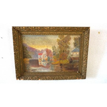 Ölgemälde Goldrahmen