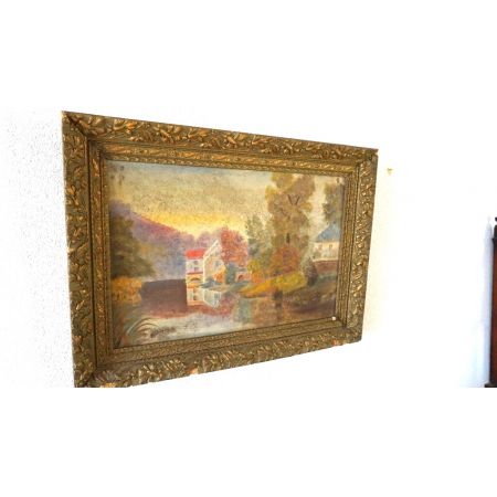 Ölgemälde Goldrahmen