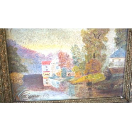 Ölgemälde Goldrahmen