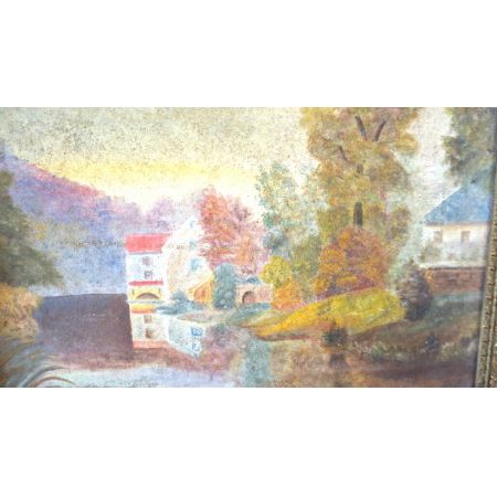 Ölgemälde Goldrahmen