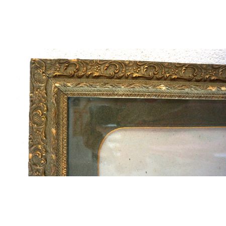 Antiker Bilderrahmen Gold aus Frankreich 