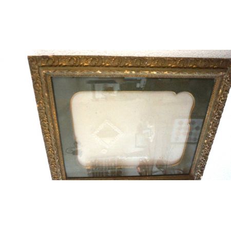 Antiker Bilderrahmen Gold aus Frankreich 