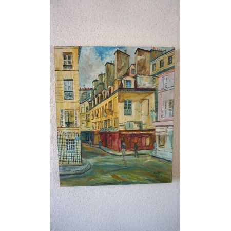 Ölgemälde Morlyn 1939 ohne Rahmen