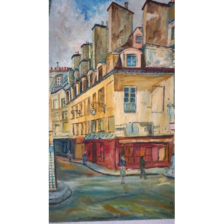 Ölgemälde Morlyn 1939 ohne Rahmen