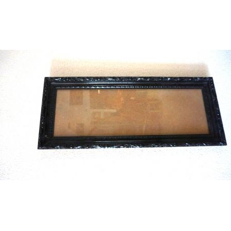 Schöner schwarzer Holzbilderrahmen