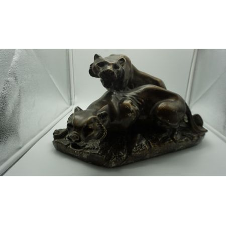 Antike Panther Figur Frankreich Art Deco