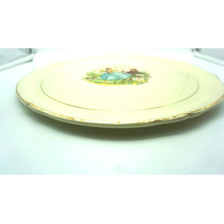 Runde Porzellan Servierplatte/Teller