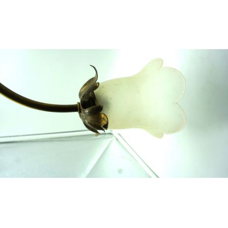 Messing Wandlampe Tulpe