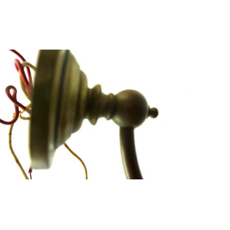 Messing Wandlampe Tulpe