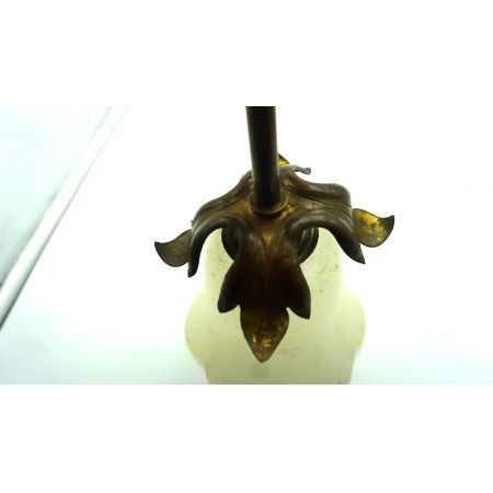 Messing Wandlampe Tulpe