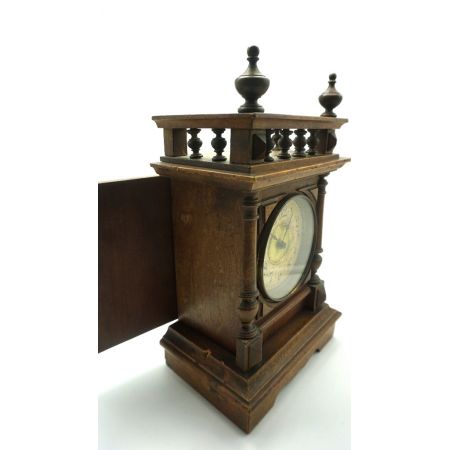 antike Kaminuhr mit original Uhrwerk inkl. Klingel