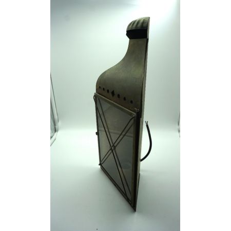 Ecklampe/Laterne Messing Vintage Frankreich