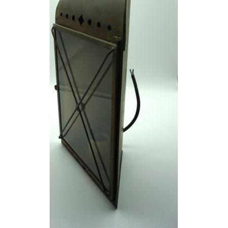 Ecklampe/Laterne Messing Vintage Frankreich