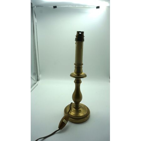 Vintage-Lampenfuss Messing/Marmor, Frankreich