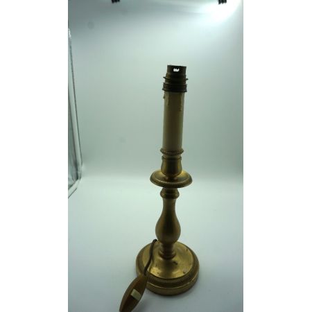 Vintage-Lampenfuss Messing/Marmor, Frankreich