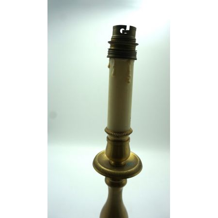 Vintage-Lampenfuss Messing/Marmor, Frankreich