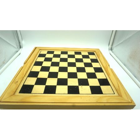 Schach Spiel, Backgammon, Spielesammlung, vintage Holzbrett