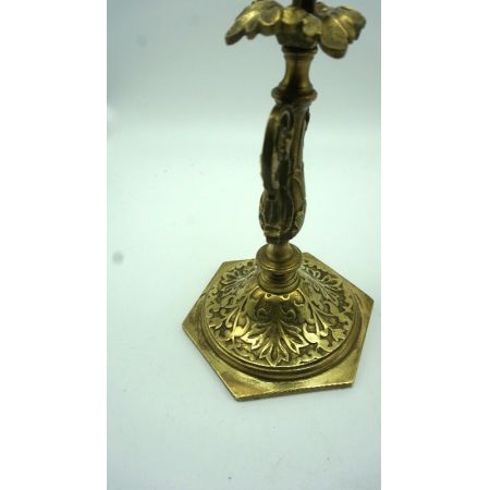 kerzenleuchte  Messing vintage France 