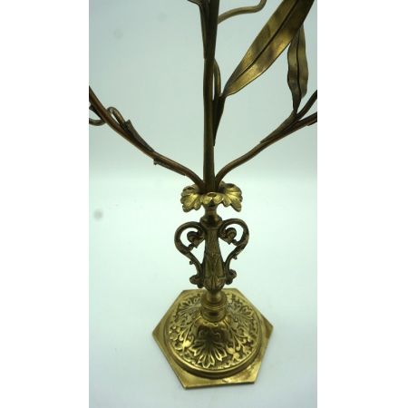 kerzenleuchte  Messing vintage France 