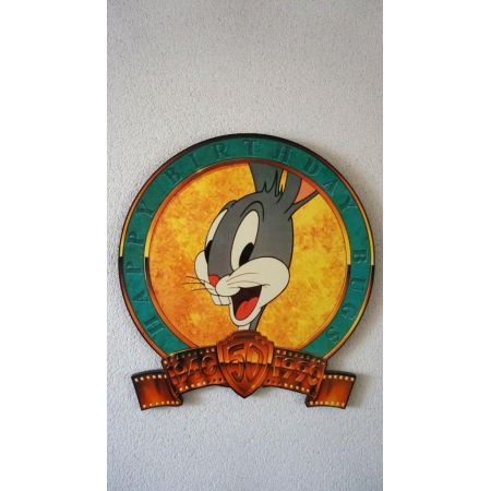 Pubschild Bugs Bunny 50 Jahre 