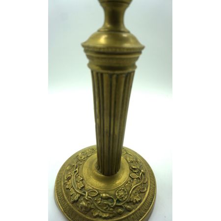 Kerzenleuchter Messing Jugendstil edel verarbeitet